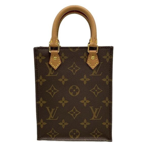 Louis Vuitton Handbags - LOUIS VUITTON Petit Sac Plat Monogram Tote Bag Monogram Canvas